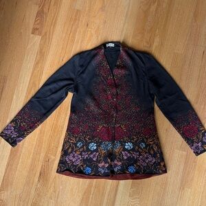 IVKO elegant sweater/cardigan - wool size 36